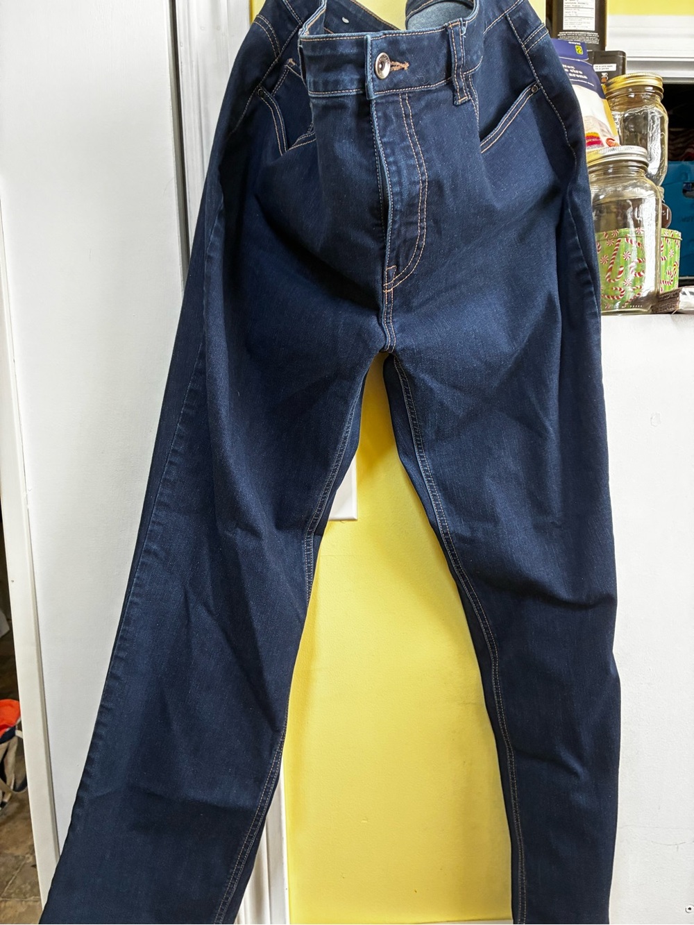 Women's Santana Boot-Cut Jeans in Dark Blue - Classic Fit Size 16